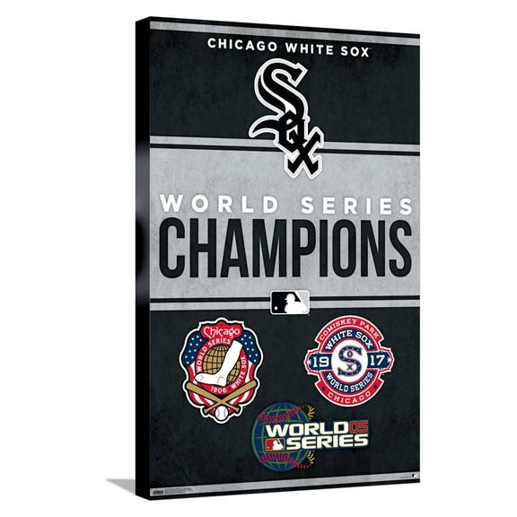 MLB Chicago White Sox - Champions 23 Canvas Wall Poster, 14.725" x 22.375"