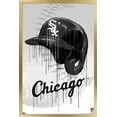 thumbnail image 1 of MLB Chicago White Sox - Drip Helmet 22 Wall Poster, 22.375" x 34" Framed, 1 of 5