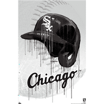 MLB Chicago White Sox - Drip Helmet 22 Wall Poster, 22.375" x 34"