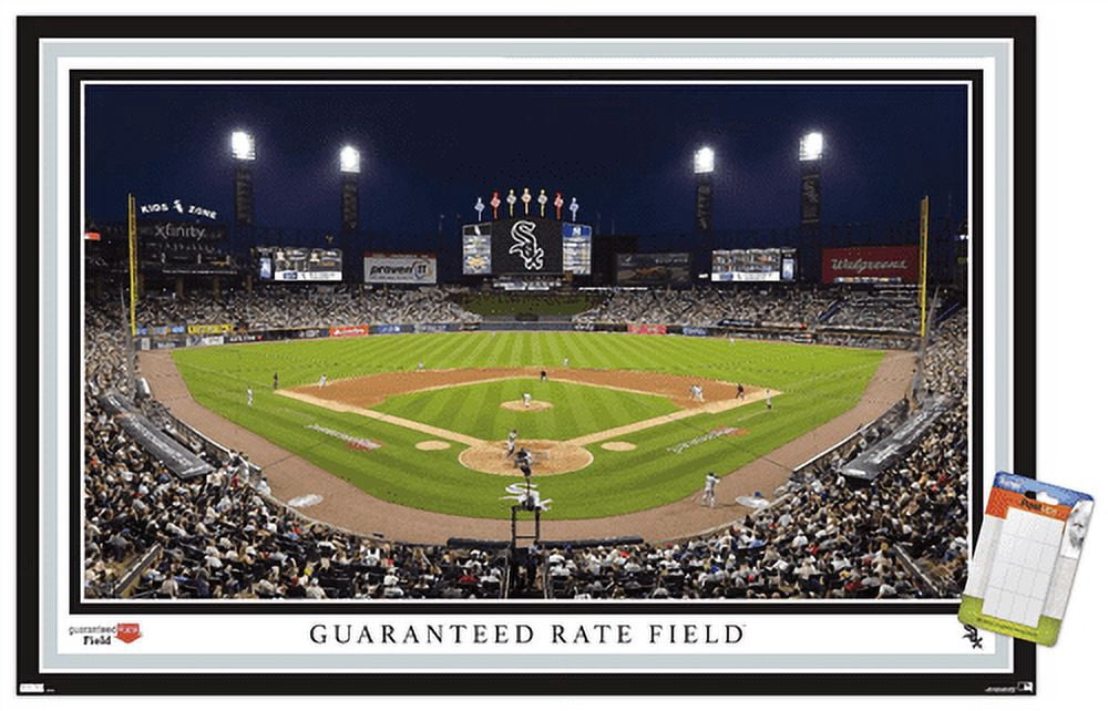MLB Chicago White Sox - Guaranteed Rate Field 22 Wall Poster, 14.725" x 22.375"