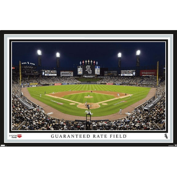 MLB Chicago White Sox - Guaranteed Rate Field 22 Wall Poster, 22.375" x 34"