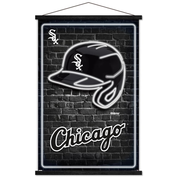 White Sox 24" x 34.75" Magnetic Framed Team Poster