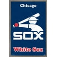 thumbnail image 1 of MLB Chicago White Sox - Retro Logo Wall Poster, 22.375" x 34", Framed, 1 of 5