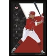 thumbnail image 1 of MLB Cincinnati Reds - Joey Votto 19 Wall Poster, 22.375" x 34", Framed, 1 of 3