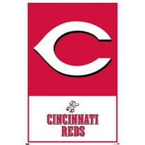 MLB Cincinnati Reds - Logo 22 Wall Poster, 22.375" x 34"