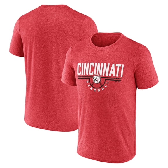 MLB Cincinnati Reds Men's Synthetic Short Sleeve Tee