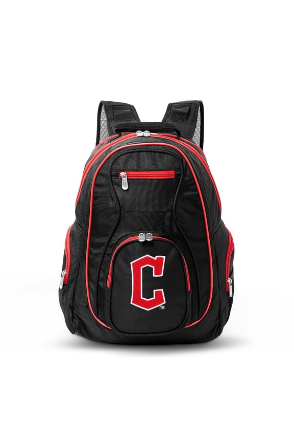 MOJO Black Cleveland Guardians Trim Color Laptop Backpack