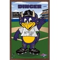 thumbnail image 1 of MLB Colorado Rockies - Dinger Wall Poster, 14.725" x 22.375", Framed, 1 of 3