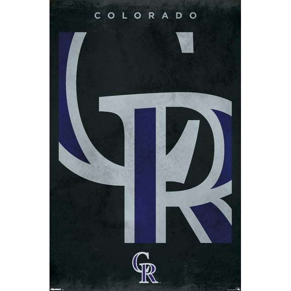 MLB Colorado Rockies - Logo 25 Wall Poster, 14.725" x 22.375"