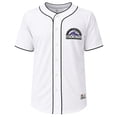 thumbnail image 1 of MLB Colorado Rockies Men's White Full Button Jersey, 1 of 5