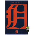 thumbnail image 1 of MLB Detroit Tigers - Logo 25 Wall Poster with Pushpins, 22.375" x 34", 1 of 4