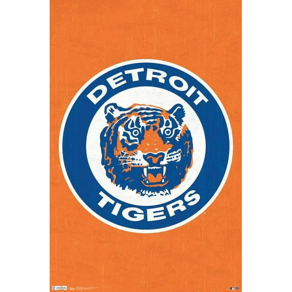 MLB Detroit Tigers - Retro Logo 14 Wall Poster, 22.375" x 34"