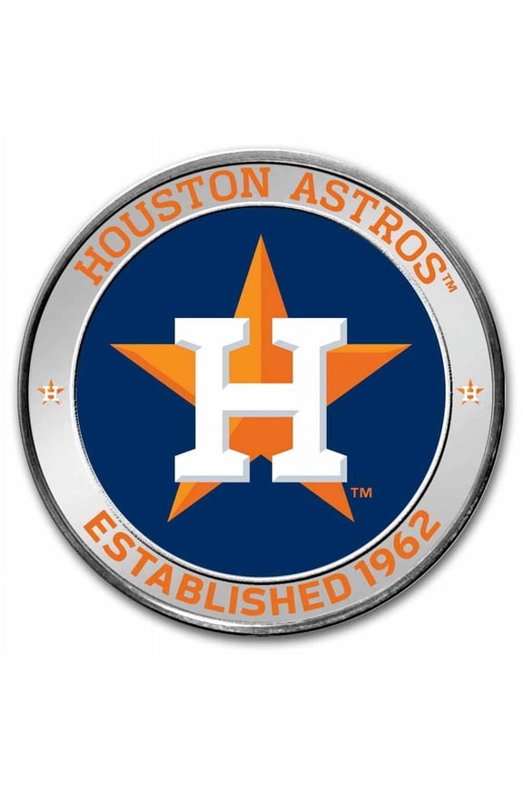 Houston Astros 1 oz Silver Colorized Round (w/ Box)