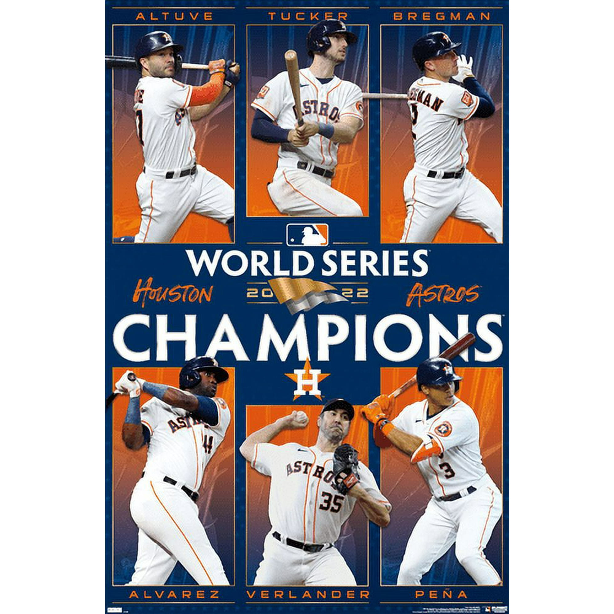 MLB Houston Astros - 2022 World Series Champions Wall Poster