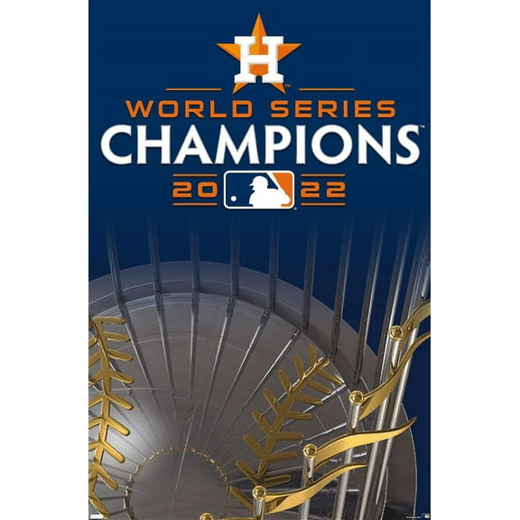 MLB Houston Astros - 2022 World Series Team Logo Wall Poster, 22.375" x 34"
