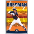 thumbnail image 1 of MLB Houston Astros - Alex Bregman 19 Wall Poster, 14.725" x 22.375", Framed, 1 of 3