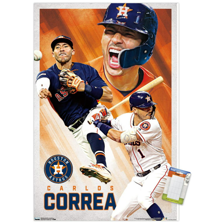 MLB Houston Astros - Carlos Correa 20 Wall Poster, 14.725 x