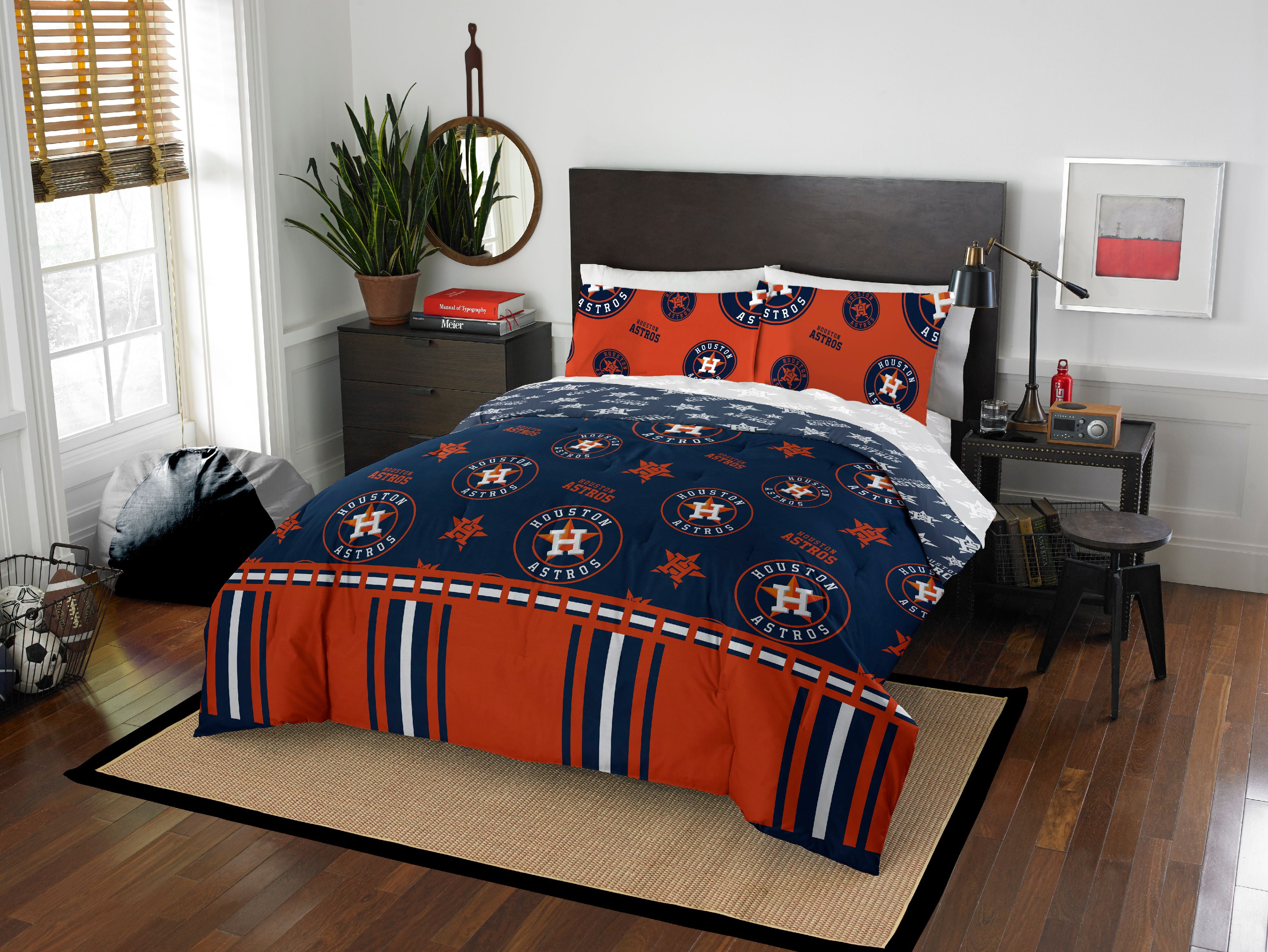 MLB Houston Astros Full Bed In Bag Set