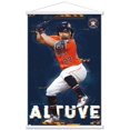 thumbnail image 1 of MLB Houston Astros - Jose Altuve 20 Wall Poster with Wooden Magnetic Frame, 22.375" x 34", 1 of 5