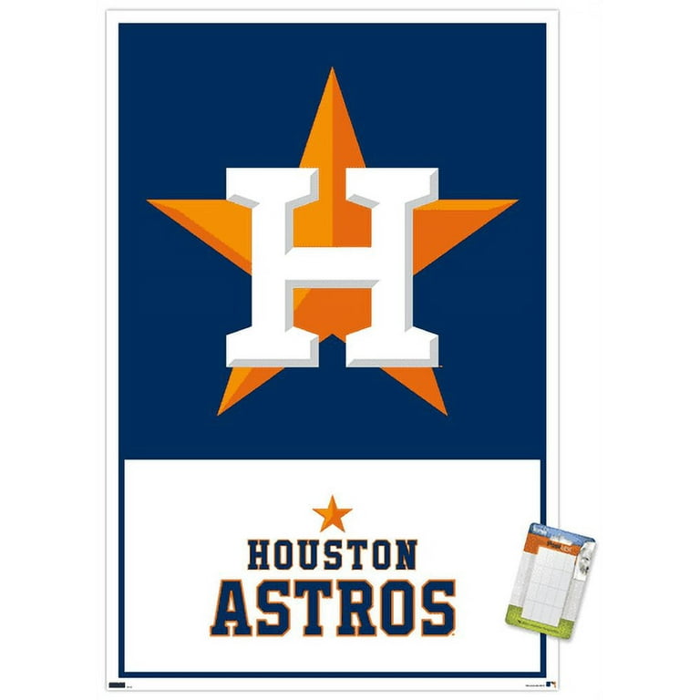 MLB Houston Astros - Logo 22 Wall Poster, 22.375 x 34 