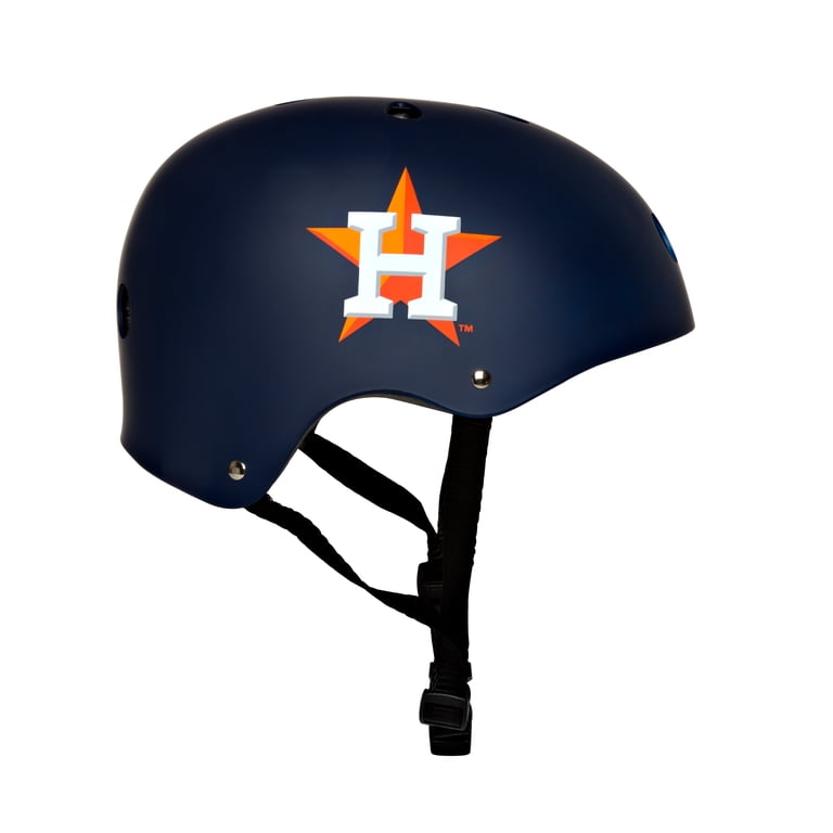 astros bike helmet MLB Houston Astros Multi-Sport Youth Helmet for Ages 5 and Up by Walk-Onz  Sports