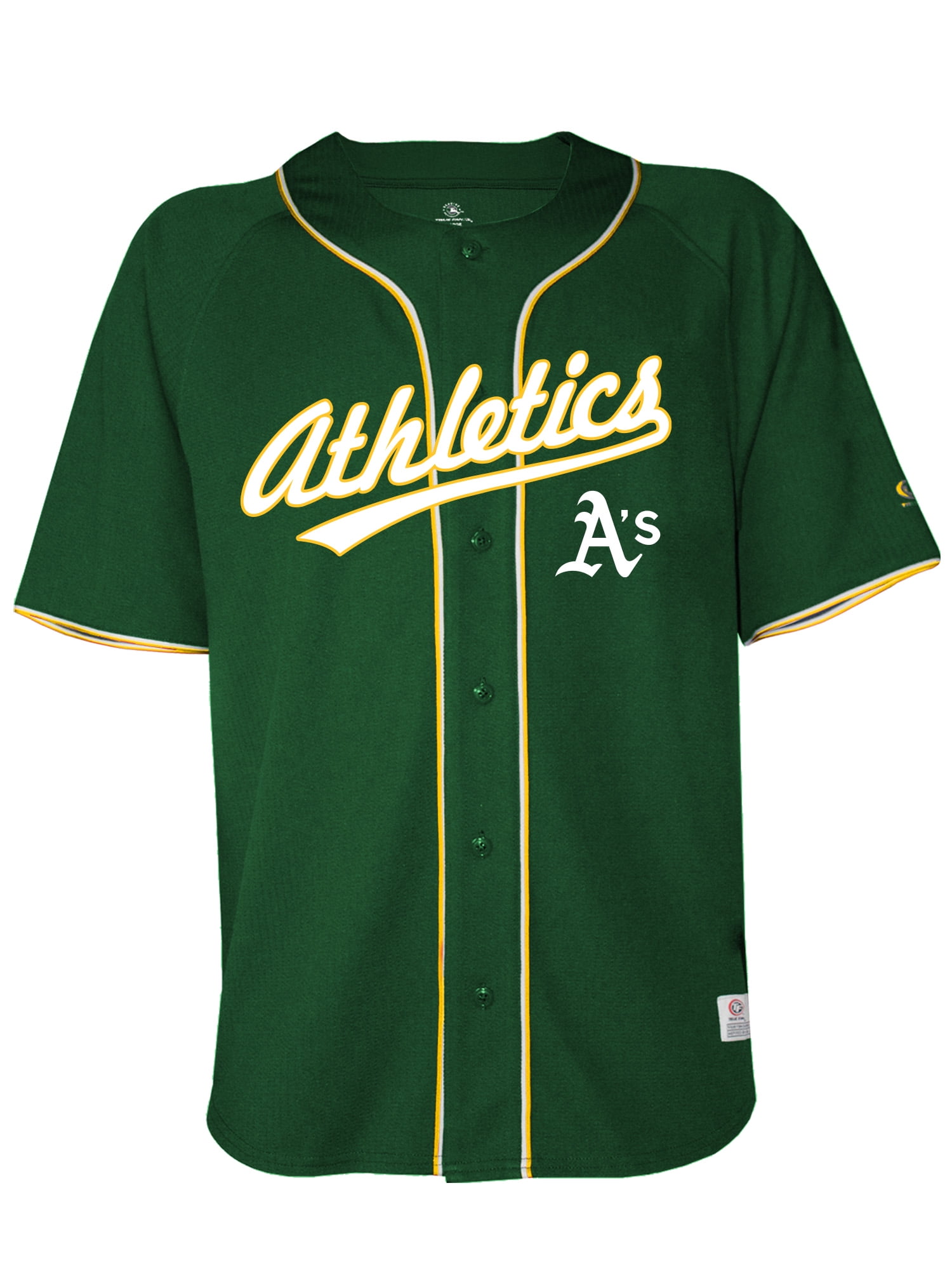 MLB Athletics Men's Team Alternate Primary Jersey, Sizes S-3XL