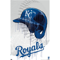 MLB Kansas City Royals - Drip Helmet 22 Wall Poster, 22.375" x 34"