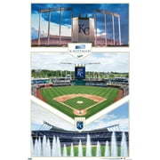 MLB Kansas City Royals - Kauffman Stadium Poster