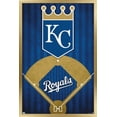 thumbnail image 1 of MLB Kansas City Royals - Logo 20 Wall Poster, 14.725" x 22.375", Framed, 1 of 5