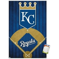 MLB Kansas City Royals - Logo 20 Wall Poster, 14.725" x 22.375"