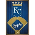thumbnail image 1 of MLB Kansas City Royals - Logo 20 Wall Poster, 22.375" x 34", Framed, 1 of 3