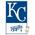 thumbnail image 1 of MLB Kansas City Royals - Logo 22 Wall Poster, 22.375" x 34", 1 of 5