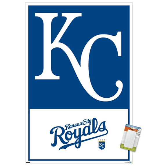 MLB Kansas City Royals - Logo 22 Wall Poster, 22.375" x 34"