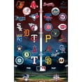 thumbnail image 1 of MLB League - Logos 24 Wall Poster, 22.375" x 34", 1 of 4