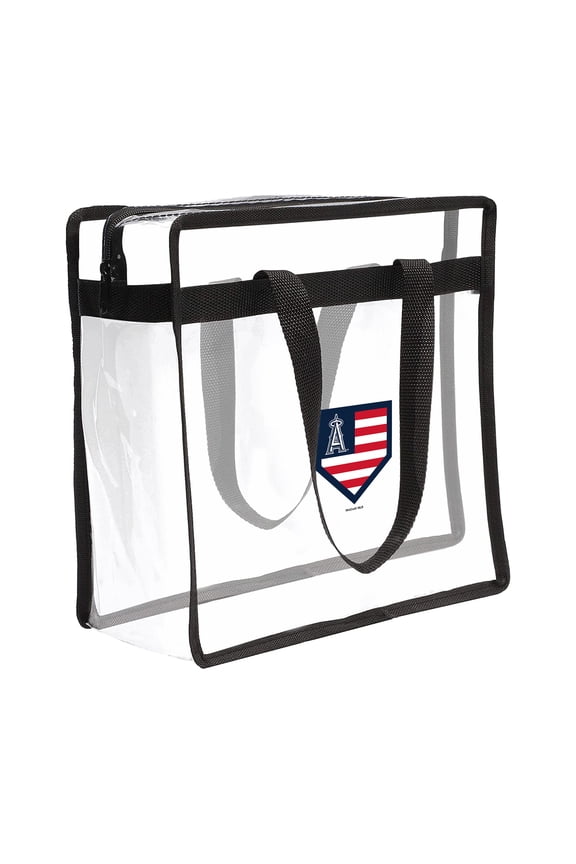 MLB Los Angeles Angels Americana Clear Tote Bag