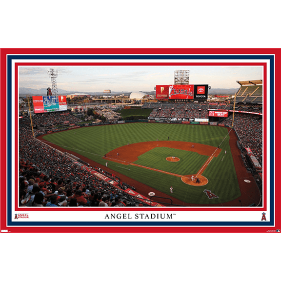 MLB Los Angeles Angels - Angel Stadium 22 Wall Poster, 14.725" x 22.375"