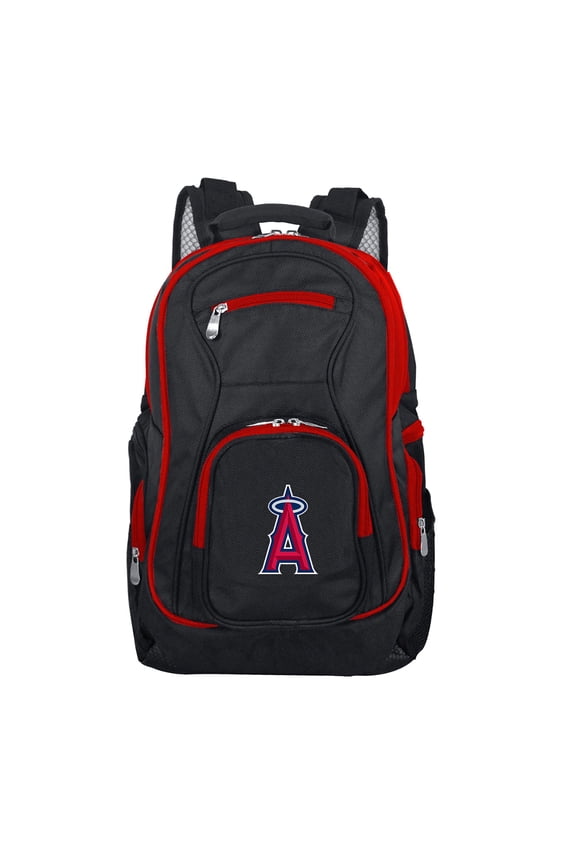 MOJO Black Los Angeles Angels Trim Color Laptop Backpack