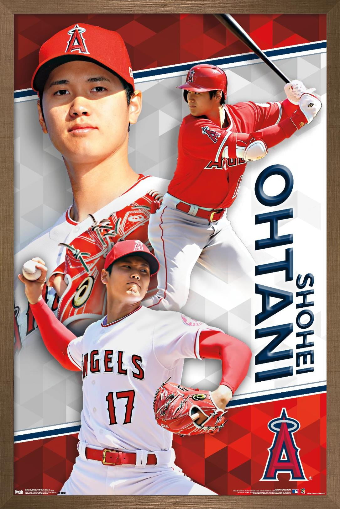 Ohtani (Shohei Ohtani) Los Angeles Angels - Officially Licensed MLB Print