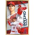 thumbnail image 1 of MLB Los Angeles Angels - Shohei Ohtani 18 Wall Poster, 14.725" x 22.375", Framed, 1 of 3
