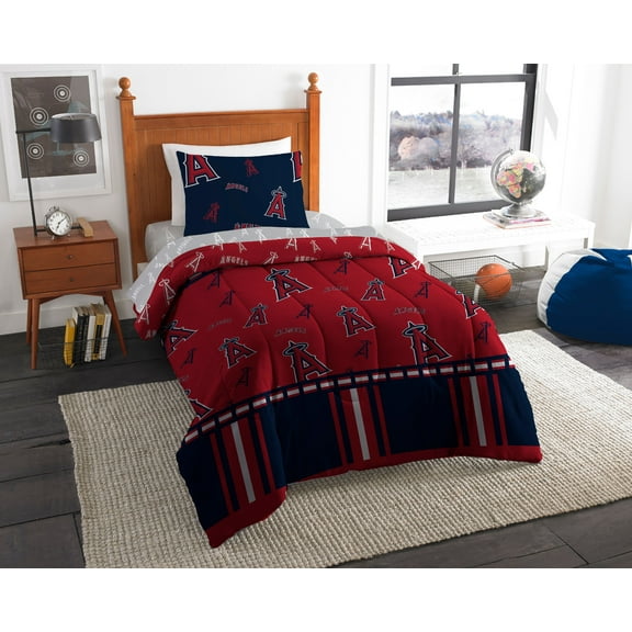 MLB Los Angeles Angels Twin Bed In Bag Set