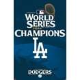 MLB Los Angeles Dodgers 2024 World Series Team Logo Wall Poster, 22.