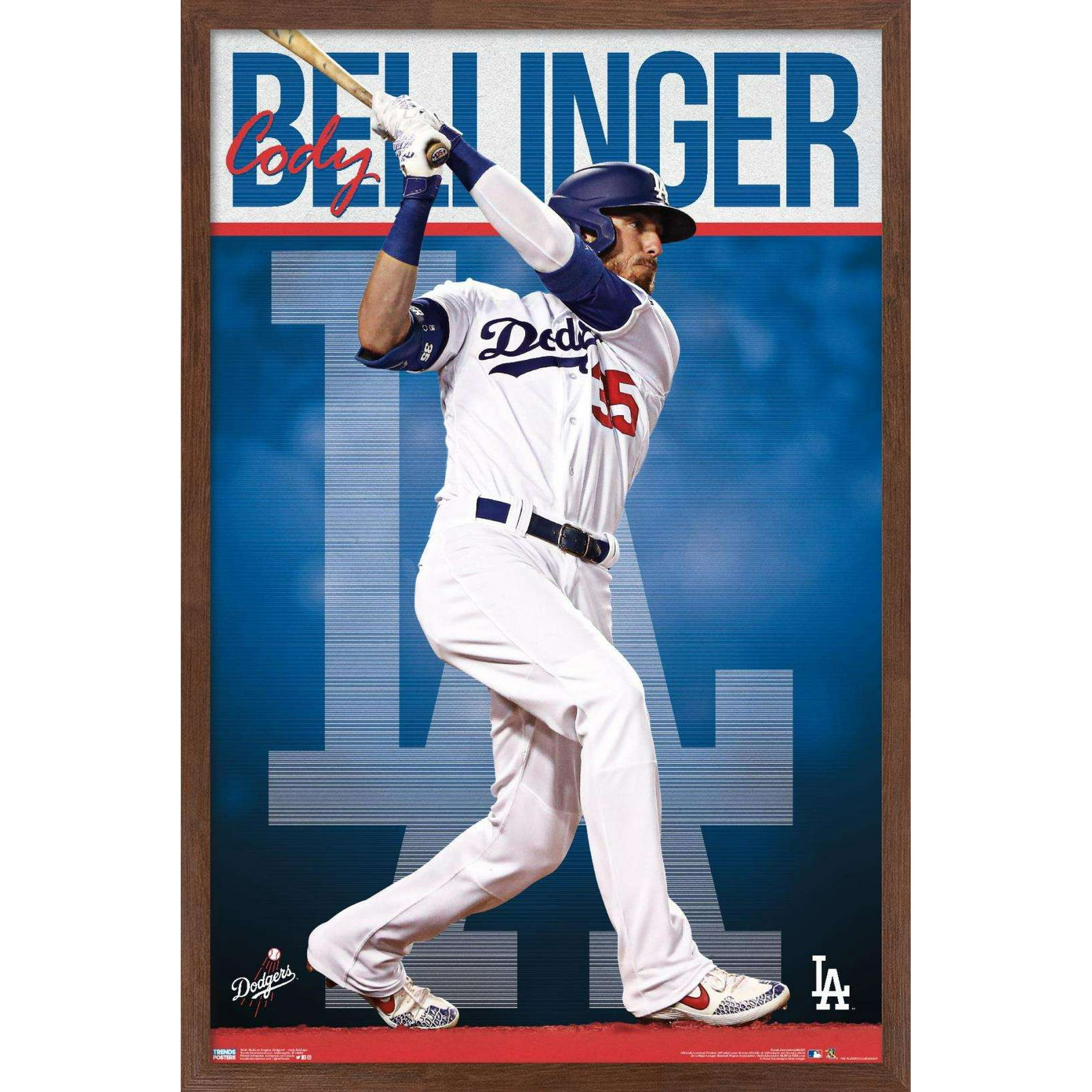 MLB Los Angeles Dodgers - Cody Bellinger 20 Wall Poster, 14.725 x