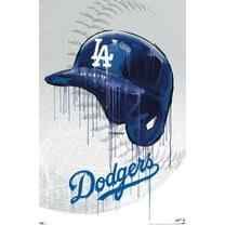 MLB Los Angeles Dodgers - Drip Helmet 20 Wall Poster, 14.725" x 22.375"
