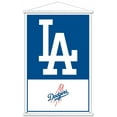 thumbnail image 1 of MLB Los Angeles Dodgers - Logo 22 Wall Poster with Magnetic Frame, 22.375" x 34", 1 of 5
