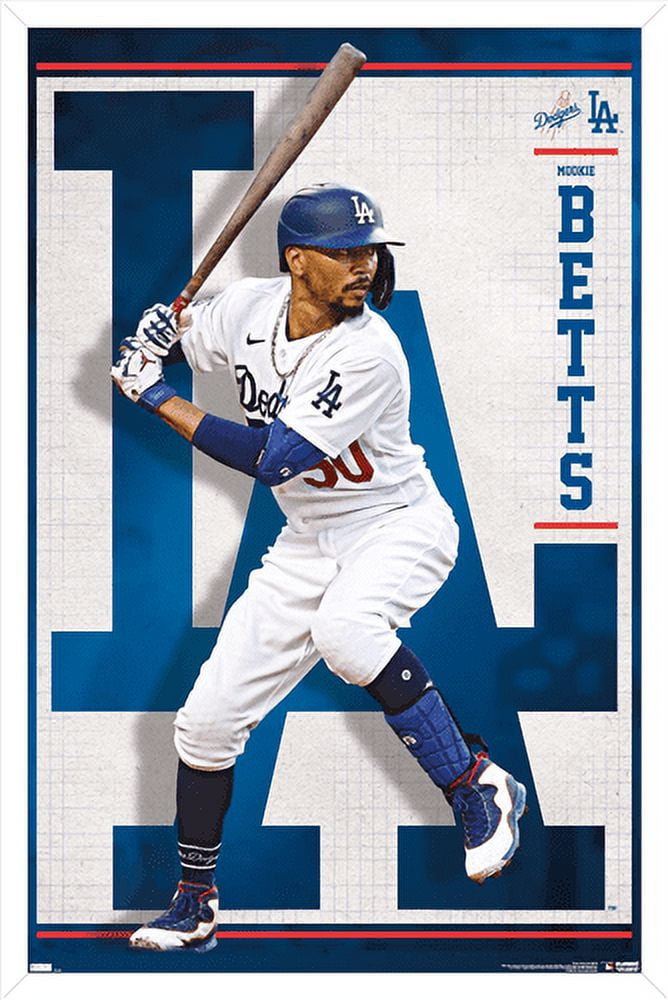 MLB Los Angeles Dodgers - Mookie Betts 22 Wall Poster, 22.375 x