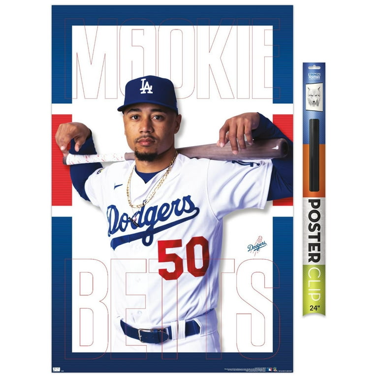 MLB Los Angeles Dodgers - Mookie Betts Wall Poster, 22.375 x 34 