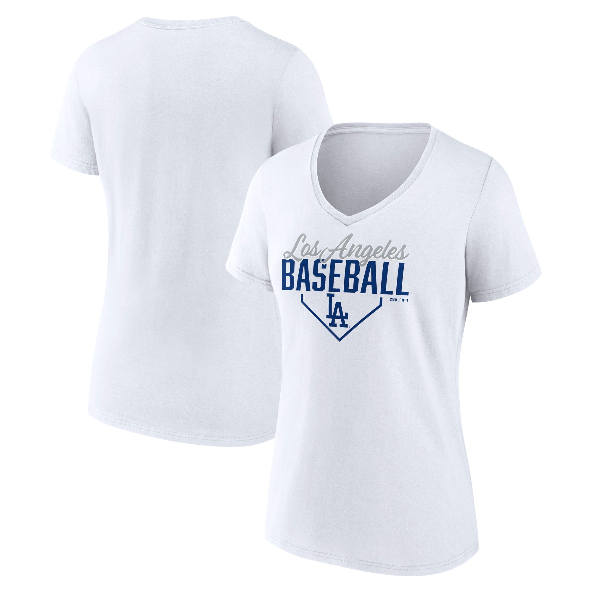 MLB Los Angeles Dodgers Women's Cotton Short Sleeve T-Shirt - Walmart.com