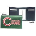 thumbnail image 1 of MLB - Men's Chicago Cubs Embroidered Trifold Wallet, 1 of 3
