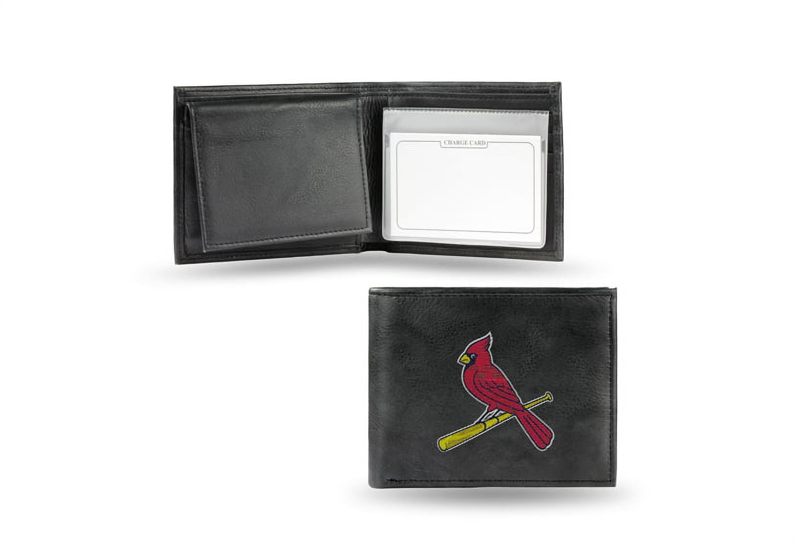 MLB - Men's St. Louis Cardinals Embroidered Billfold Wallet