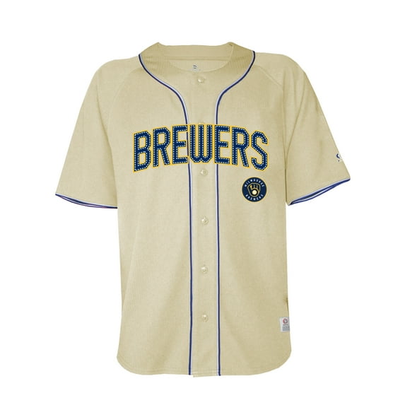 MLB Milwaukee Brewers Men's Team Home Jersey, Sizes S-3XL